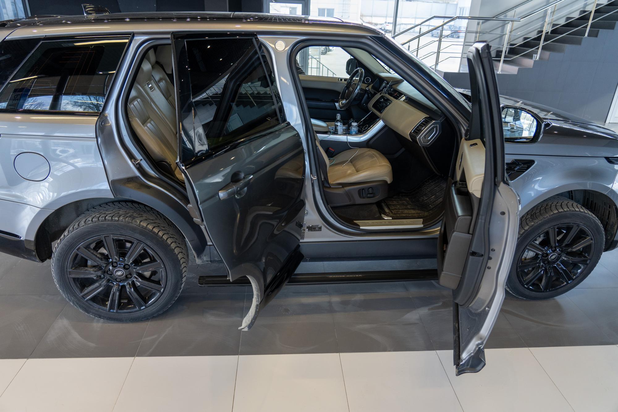 Выдвижные электропороги ATS на Range Rover Sport (2017-2022) | Компания ATS-Tuning