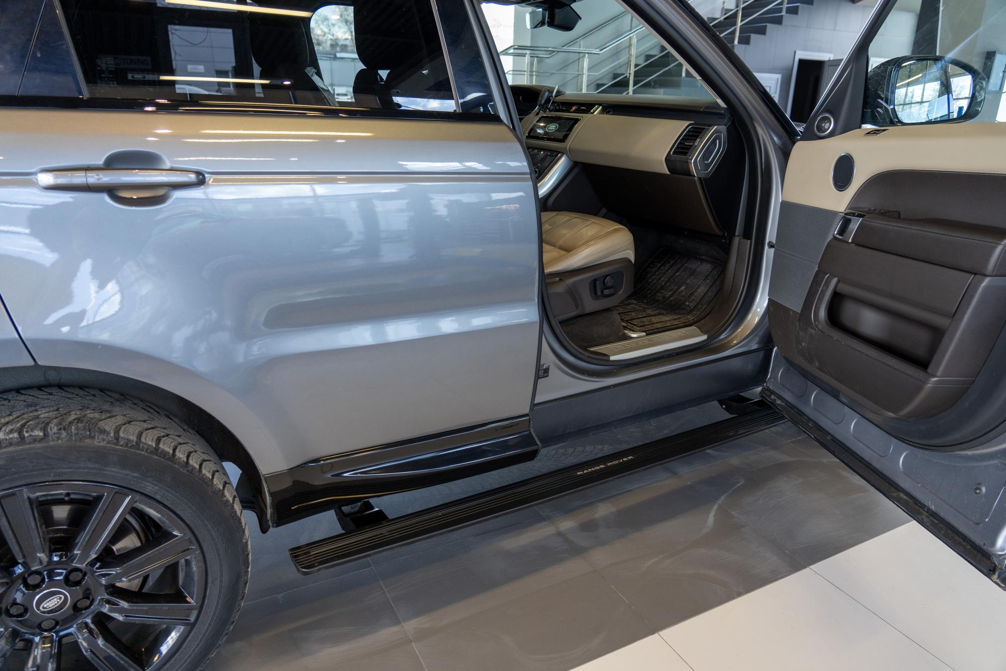 Выдвижные электропороги ATS на Range Rover Sport (2017-2022) | Компания ATS-Tuning