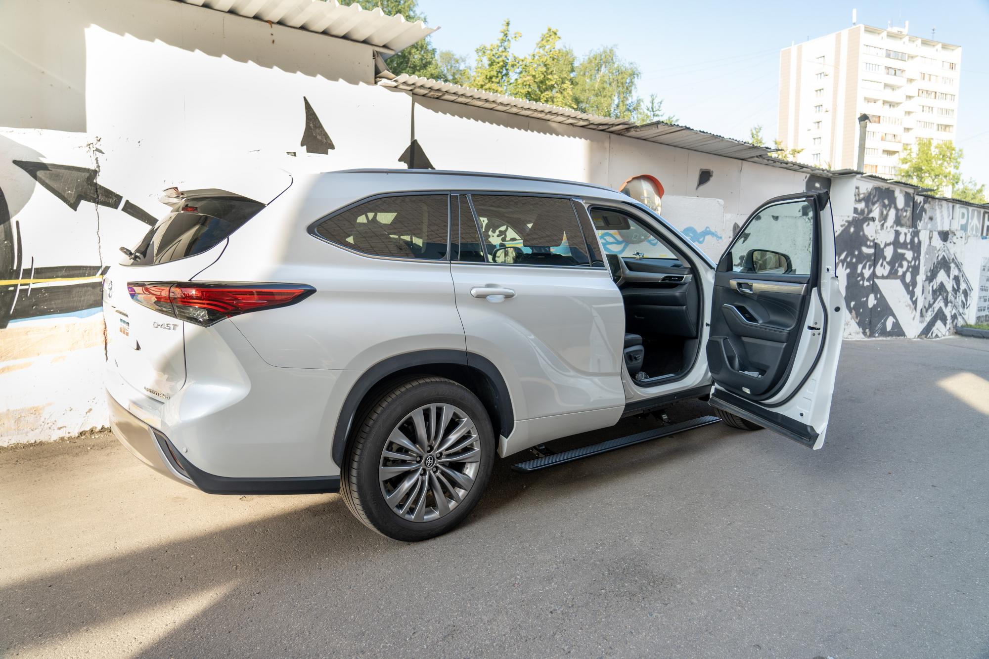 Пороги электрические ATS Toyota Highlander U70 2019+ | Компания ATS-Tuning